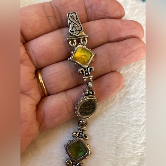 Vintage Panel Vintage Bracelet Magnetic Clasp‎ Ornate - Picture 6 of 6